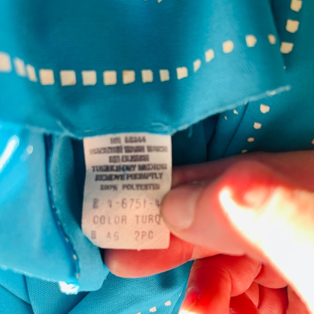 Vintage Polyester Tunic - image 6